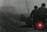 Standbild US Artillerie Beschuss St Stephan's Cathedral Vieux-Brisach Deutschland, 1945, aus Sekunde 19 historischem Filmmaterial Videoclip 65675074265