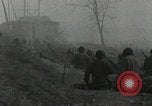 Standbild US Artillerie Beschuss St Stephan's Cathedral Vieux-Brisach Deutschland, 1945, aus Sekunde 24 historischem Filmmaterial Videoclip 65675074265