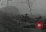 Standbild US Artillerie Beschuss St Stephan's Cathedral Vieux-Brisach Deutschland, 1945, aus Sekunde 29 historischem Filmmaterial Videoclip 65675074265