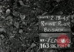 Standbild US Artillerie Beschuss St Stephan's Cathedral Vieux-Brisach Deutschland, 1945, aus Sekunde 30 historischem Filmmaterial Videoclip 65675074265