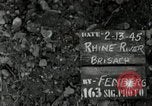 Standbild US Artillerie Beschuss St Stephan's Cathedral Vieux-Brisach Deutschland, 1945, aus Sekunde 31 historischem Filmmaterial Videoclip 65675074265