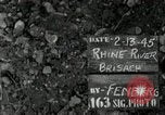 Standbild US Artillerie Beschuss St Stephan's Cathedral Vieux-Brisach Deutschland, 1945, aus Sekunde 32 historischem Filmmaterial Videoclip 65675074265