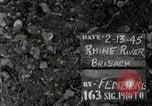 Standbild US Artillerie Beschuss St Stephan's Cathedral Vieux-Brisach Deutschland, 1945, aus Sekunde 33 historischem Filmmaterial Videoclip 65675074265