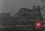 Standbild US Artillerie Beschuss St Stephan's Cathedral Vieux-Brisach Deutschland, 1945, aus Sekunde 45 historischem Filmmaterial Videoclip 65675074265