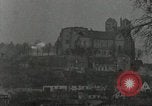 Standbild US Artillerie Beschuss St Stephan's Cathedral Vieux-Brisach Deutschland, 1945, aus Sekunde 46 historischem Filmmaterial Videoclip 65675074265