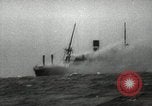 Image of ships underway Atlantic Ocean, 1940, second 28 stock footage video 65675074275