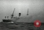 Image of ships underway Atlantic Ocean, 1940, second 32 stock footage video 65675074275