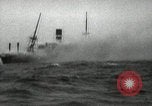 Image of ships underway Atlantic Ocean, 1940, second 33 stock footage video 65675074275