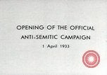 Image of Joseph Goebbels delivers anti-Jew speech Germany, 1933, second 3 stock footage video 65675074284