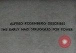 Standbild Adolf Hitler am frühen Sitzungen im Aufstieg zur Macht Deutschland, 1929, aus Sekunde 12 historischem Filmmaterial Videoclip 65675074291