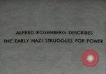 Standbild Adolf Hitler am frühen Sitzungen im Aufstieg zur Macht Deutschland, 1929, aus Sekunde 15 historischem Filmmaterial Videoclip 65675074291