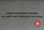Standbild Adolf Hitler am frühen Sitzungen im Aufstieg zur Macht Deutschland, 1929, aus Sekunde 16 historischem Filmmaterial Videoclip 65675074291