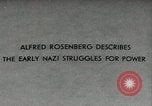 Standbild Adolf Hitler am frühen Sitzungen im Aufstieg zur Macht Deutschland, 1929, aus Sekunde 17 historischem Filmmaterial Videoclip 65675074291