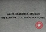 Standbild Adolf Hitler am frühen Sitzungen im Aufstieg zur Macht Deutschland, 1929, aus Sekunde 19 historischem Filmmaterial Videoclip 65675074291