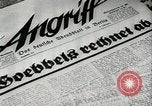 Standbild Adolf Hitler am frühen Sitzungen im Aufstieg zur Macht Deutschland, 1929, aus Sekunde 47 historischem Filmmaterial Videoclip 65675074291