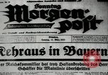 Standbild Sturmtruppen München Deutschland, 1933, aus Sekunde 45 historischem Filmmaterial Videoclip 65675074294