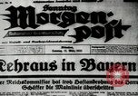Standbild Sturmtruppen München Deutschland, 1933, aus Sekunde 46 historischem Filmmaterial Videoclip 65675074294