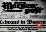 Standbild Sturmtruppen München Deutschland, 1933, aus Sekunde 47 historischem Filmmaterial Videoclip 65675074294