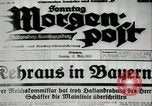 Standbild Sturmtruppen München Deutschland, 1933, aus Sekunde 49 historischem Filmmaterial Videoclip 65675074294
