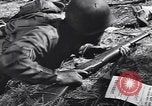Image of African American soldiers reading German propaganda sent to them European Theater, 1946, second 52 stock footage video 65675074299