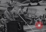 Immagine di Terzo anniversario dell Esercito di Tuskegee Campo dell'aria Tuskegee Alabama USA, 1944, secondo 22 filmato di repertorio 65675074304