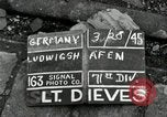Image of U.S. Army patrol moves carefully through ruins of German City Ludwigshafen Germany, 1945, second 6 stock footage video 65675074328