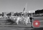 Image of athletes of different countries Rome Italy, 1960, second 12 stock footage video 65675074341