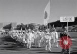 Image of athletes of different countries Rome Italy, 1960, second 14 stock footage video 65675074341