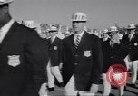 Image of athletes of different countries Rome Italy, 1960, second 45 stock footage video 65675074341