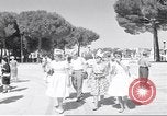 Image of people Rome Italy, 1960, second 10 stock footage video 65675074343