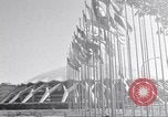 Image of statues of Foro Italica Stadium Rome Italy, 1960, second 5 stock footage video 65675074344