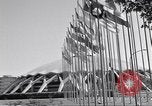 Image of statues of Foro Italica Stadium Rome Italy, 1960, second 10 stock footage video 65675074344