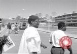 Image of statues of Foro Italica Stadium Rome Italy, 1960, second 22 stock footage video 65675074344