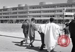 Image of statues of Foro Italica Stadium Rome Italy, 1960, second 26 stock footage video 65675074344