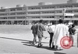 Image of statues of Foro Italica Stadium Rome Italy, 1960, second 27 stock footage video 65675074344