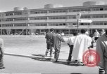 Image of statues of Foro Italica Stadium Rome Italy, 1960, second 28 stock footage video 65675074344