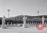 Image of statues of Foro Italica Stadium Rome Italy, 1960, second 55 stock footage video 65675074344