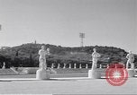 Image of statues of Foro Italica Stadium Rome Italy, 1960, second 61 stock footage video 65675074344