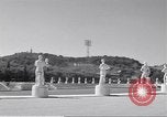 Image of statues of Foro Italica Stadium Rome Italy, 1960, second 62 stock footage video 65675074344
