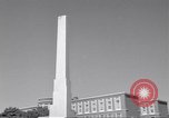 Image of monument to Benito Mussolini Rome Italy, 1960, second 7 stock footage video 65675074345