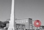 Image of monument to Benito Mussolini Rome Italy, 1960, second 11 stock footage video 65675074345