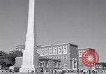 Image of monument to Benito Mussolini Rome Italy, 1960, second 12 stock footage video 65675074345