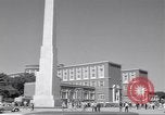 Image of monument to Benito Mussolini Rome Italy, 1960, second 15 stock footage video 65675074345