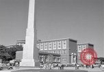 Image of monument to Benito Mussolini Rome Italy, 1960, second 16 stock footage video 65675074345