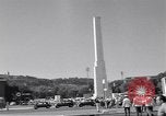 Image of monument to Benito Mussolini Rome Italy, 1960, second 18 stock footage video 65675074345