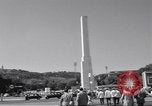 Image of monument to Benito Mussolini Rome Italy, 1960, second 22 stock footage video 65675074345