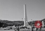 Image of monument to Benito Mussolini Rome Italy, 1960, second 25 stock footage video 65675074345