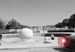Image of monument to Benito Mussolini Rome Italy, 1960, second 32 stock footage video 65675074345