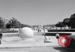 Image of monument to Benito Mussolini Rome Italy, 1960, second 34 stock footage video 65675074345