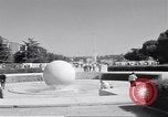 Image of monument to Benito Mussolini Rome Italy, 1960, second 35 stock footage video 65675074345